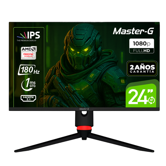 Monitor Gamer 24" FHD IPS Pivote 90 180Hz 1Ms MGMG2440