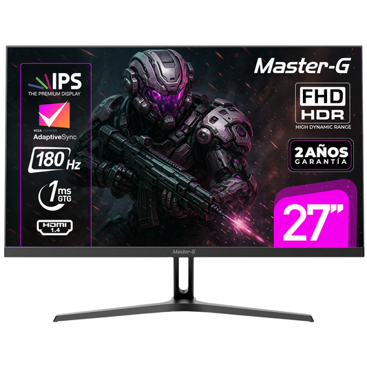 Monitor Gamer 27" FHD IPS HDR 180Hz 1Ms MGMG2740P Master-G