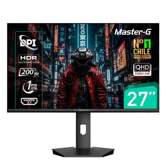 Monitor Gamer 27" QHD IPS Pivote 90 200Hz 1Ms MGMG2750Q