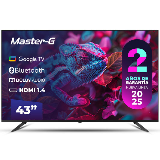 Smart TV Led 43" Google TV Full HD Bluetooth MGG43FFK