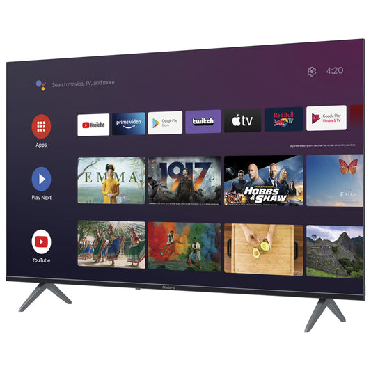 Smart TV Led 50" Android 4K Bluetooth MGAE50F Master-G