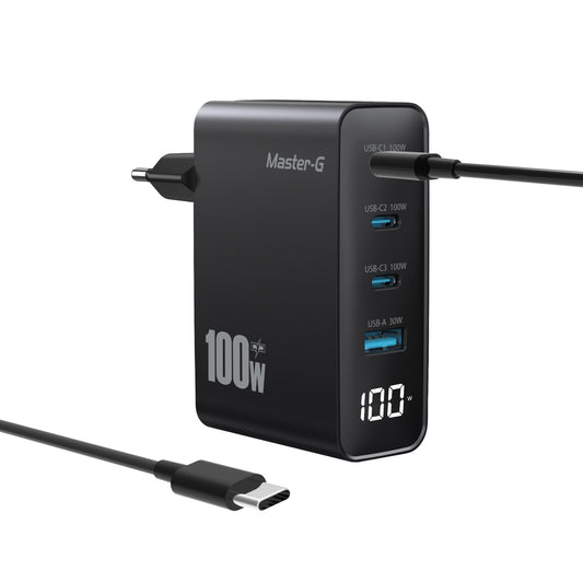 Cargador Portátil Carga Rápida 100w + Cable USB-C Master-G