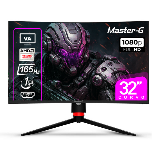 Monitor Gamer 32" Curvo FHD HDR VA 165Hz 1Ms MGMG3240C