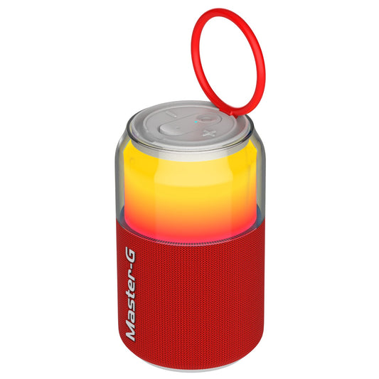 Parlante Portable Bluetooth 5.4 IPX3 MGSPLASH Rojo Master-G
