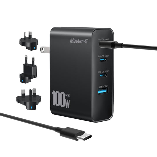 Cargador Portátil Universal 100w + Cable USB-C Master-G