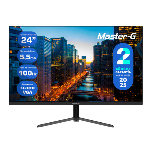 Monitor de PC 24" Full HD IPS 100Hz 5,5ms MGME2440 Master-G