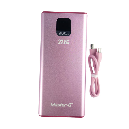 Batería Externa Power Bank 20000 Mah 22.5W UCP20PPD Rosada