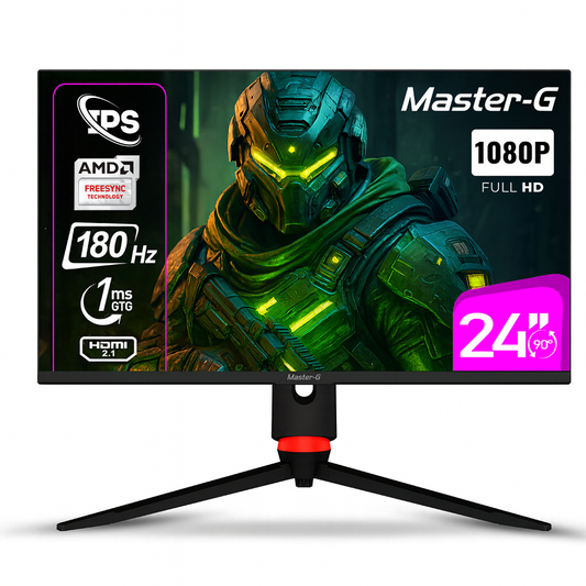 Monitor Gamer 24" FHD IPS Pivote 90 180Hz 1Ms MGMG2440