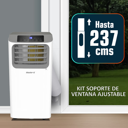 Aire Acondicionado Portátil Wifi 12000 BTU 4en1 MGAC12PORWF