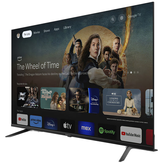 Smart TV QLED 58" Google TV 4K Bluetooth Frameless