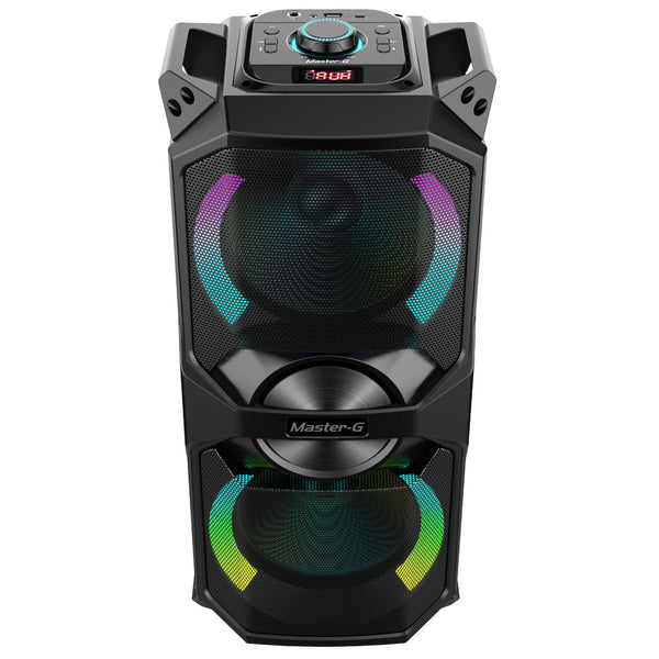 Parlante Karaoke Bluetooth Luxor 6,5” X2 con Micrófono vista 5
