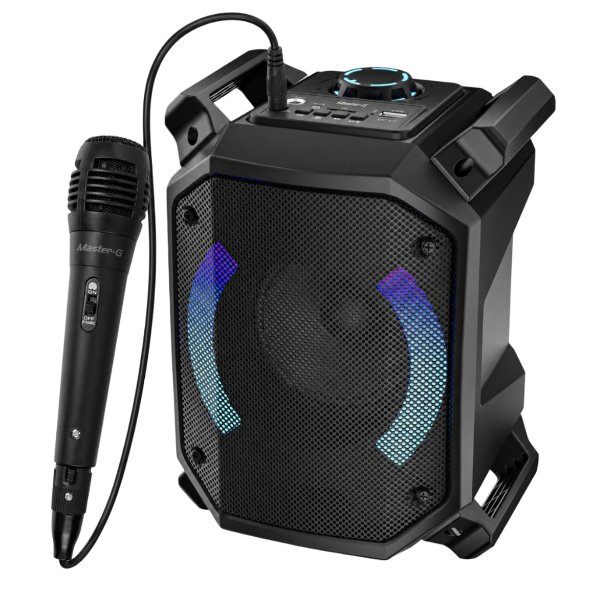 Parlante Bluetooth Karaoke Luxor One 4” Micrófono Master-G