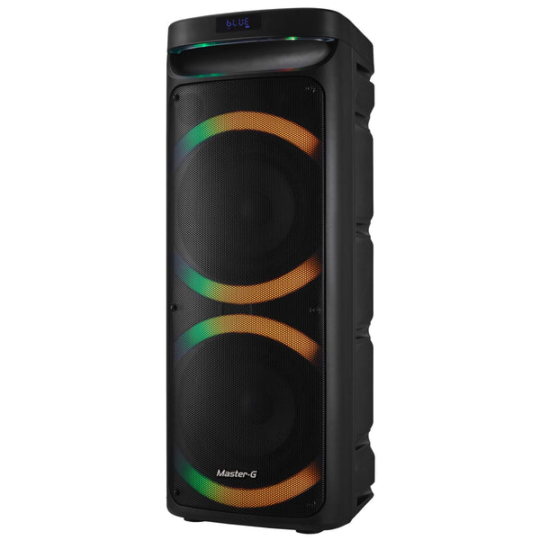 Parlante Karaoke Bluetooth 8" x2 60W vista 5