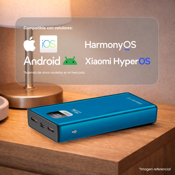 Batería Externa Power Bank 30000 Mah 22.5W vista 3