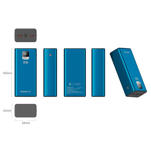 Batería Externa Power Bank 30000 Mah 22.5W vista 5